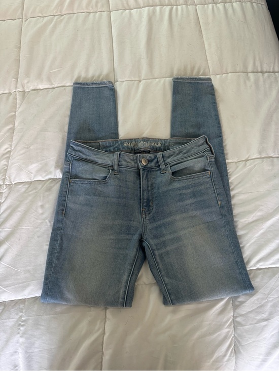 American Eagle Outfitters Denim - American Eagle Outfitters Light Blue Skinny low-Rise Jeans